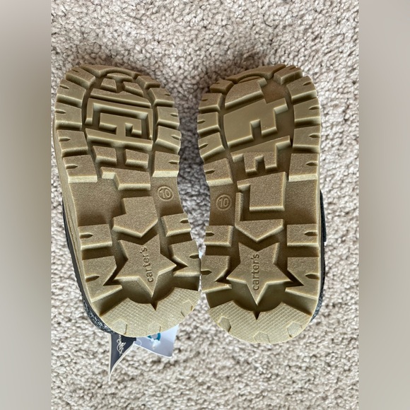 Carter's black boots 10 toddler - Picture 5 of 6